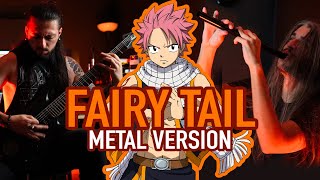 FAIRY TAIL Main Theme  ORIGINAL METAL COVER by Rocco Minichiello feat DdRuggitoDellAnima [upl. by Aissatsan]