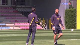 FC Barcelona Wednesday training session [upl. by Ravi]