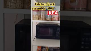 IKEA kitchen Rack assembly vlog ikeashopping assembly homedecor interiordesign ikeahyderabad [upl. by Derward43]