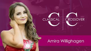 Amira Willighagen Winner of Hollands Got Talent speaks to Classical Crossover Magazine [upl. by Wyn]