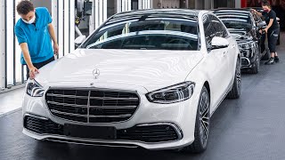 New MERCEDES SCLASS 2021 – PRODUCTION plant in Germany new factory  This is how it’s made [upl. by Tamara]