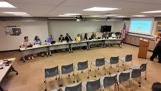 Hudsonville Public Schools Board of Education Meeting 091224 [upl. by Garwin444]