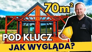 DOM Marzeń 70m2 PARTEROWY POD KLUCZ Co zawiera pakiet Jak wygląda Ile kosztuje [upl. by Cassilda]