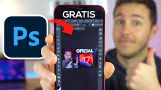 Alternativa a PHOTOSHOP gratis en cualquier móvil o celular ⚡️ [upl. by Yelsew381]