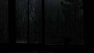 Thundering Outside 🌧️ Stress Relieving Soothing Rain Sounds in Cozy Window Ambience [upl. by Shue767]