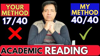 Academic IELTS Reading 4040 Correct Answers By Asad Yaqub [upl. by Fachanan]