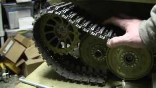 Armortek Late Tiger I Project video 5 Sprockets and idler assembly and installation [upl. by Crichton]