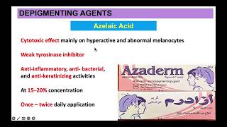 Melasma Treatment Klingman Formula Depigmenting Agents Hydroquinone Adaplene Azelaic Acid [upl. by Llewop]