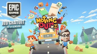 Les déménageurs de lextrême dans Moving Out le jeu gratuit de la semaine epicgames [upl. by Ennaej]