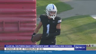 Highlights Timberline takes down Borah 2422 in 6A SIC thriller [upl. by Aiksa]