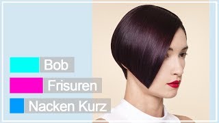 Aktualle Bob Frisuren Nacken Kurz [upl. by Nattie]