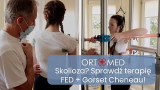 Leczenie skoliozy metodą FED z Gorsetem Cheneau  BIO Mariusz Czarnecki OrtoMed Bytom [upl. by Bo]