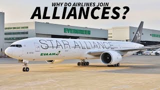 Why do AIRLINES Join ALLIANCES [upl. by Ayikahs145]