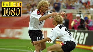 Germany 32 Belgium World Cup 1994  Full highlight  1080p HD  Lothar Matthäus  Rudi Völler [upl. by Tutankhamen]