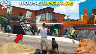 GTA 5  Franklin Shinchan amp Pinchan Ultimate Modern Luxury House Upgrade GTA 5 [upl. by Anairotciv]