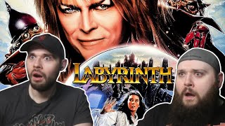 LABYRINTH 1986 TWIN BROTHERS FIRST TIME WATCHING MOVIE REACTION [upl. by Idolla479]