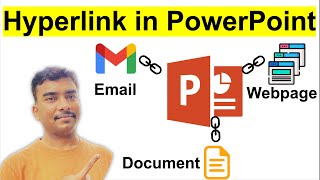 Add hyperlinks in PowerPoint 365 [upl. by Burty494]