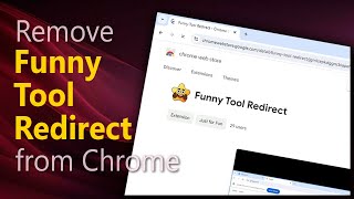 Remove Funny Tool Redirect from Google Chrome [upl. by Assiluj]