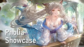 Yukata Pholia GBF Animation Showcase [upl. by Anoyi]