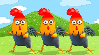 Funny Animal Dance Song  Nursery Rhymes amp Kids Songs [upl. by Eimiaj468]