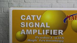 UNBOXING MATRIX CATV SIGNAL AMPLIFIER B304 [upl. by Loise]