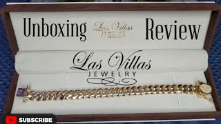 Unboxing 10mm 10k Miami Cuban Link Bracelet from LasVillasJewelry [upl. by Ardnaz471]