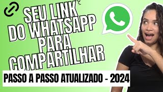 Como Copiar Link do WhatsApp Envie Links com Facilidade [upl. by Gathard]