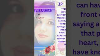 Todays Quote  Great quotable quotes  Shape your life [upl. by Ainoet]