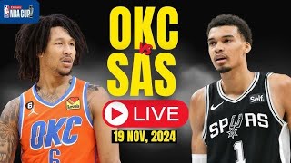 Nov 19th 2024 Spurs Vs Thunder BOXSCORE BREAKDOWN DEPLETED Spurs Top OKC [upl. by Acinna260]