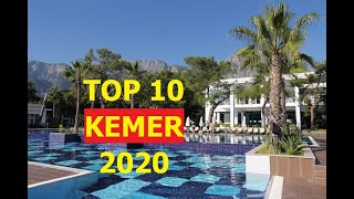 TOP 10 BEST 5 STAR HOTELS KEMER TURKEY 2020 [upl. by Allehcim]