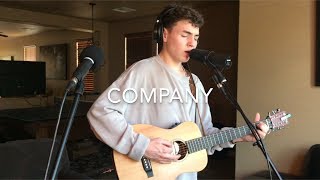 Company  Justin Bieber Acoustic Loop Pedal Cover [upl. by Ihsorih118]