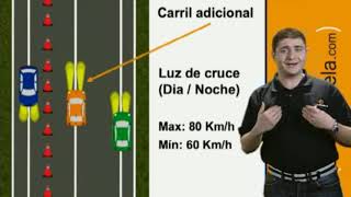 Autoescuelacom  42 Carriles Especiales actualizado 2022 [upl. by Aurelie]