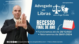 Férias da Justiça Recesso Forense [upl. by Ahsilrae]