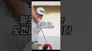 폭 1미터 페어웨이 안착에 도전하는 로리맥길로이와 PGA선수들 golf 골프 [upl. by Graehl]