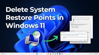 How to Delete System Restore Points in Windows 11 [upl. by Yrrak]