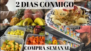 Les muestro como hago la ORGANIZACIÓN DE LA NEVERA 👌 RECETA ARROZ CON POLLO 🍗 COMPRA SEMANAL 🍋🍍🌽🥦 [upl. by Justicz]