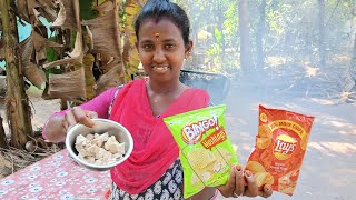 Lays Chicken Recipe 🍗  Epi 1  Selva Vlogs [upl. by Jansen130]