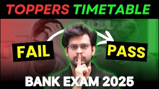 Complete RoadMap for Bank Exams 2025  Timetable Strategy Preparation  Navneet Tiwari [upl. by Sucramel715]