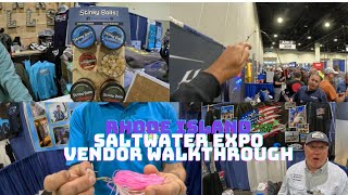 2023 Rhode Island Saltwater Fishing Expo  Vendor Walkthrough [upl. by Kcyred]