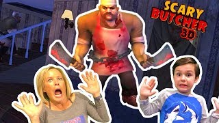 Scary Butcher 3D Horror Gameplay [upl. by Angelica]