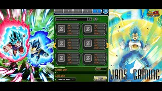 CRAZY OFFENCE NEWLY EZAD PHY SSBKK GOKU AND SSBE VEGETA TEAM BUILDING GUIDE DBZ Dokkan Battle [upl. by Ecyal]