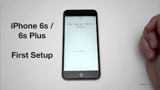 iPhone 6s Plus First Setup [upl. by Heshum634]