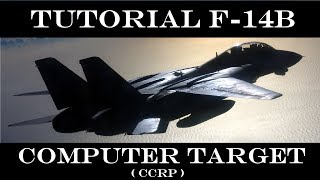 DCS F14B Tutorial AirSol Computer Target CCRP [upl. by Sollars864]