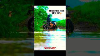 Ultraviolette Ev Motorcycle Water Wading Test motorcycle ultraviolettef77 f77 [upl. by Orbadiah834]