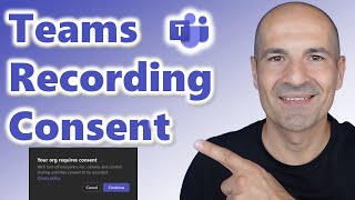 How to enable participant agreement for recording and transcription in Teams [upl. by Solhcin]
