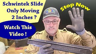 Schwintek Slide Room Only Moves 2 Inches And One Motor Stops  My RV Works [upl. by Nofets]