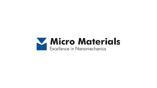 Micro Materials offer more than just a nanoindenter  Nanomechanics  Nanohardness  Microhardness [upl. by Ethelred597]