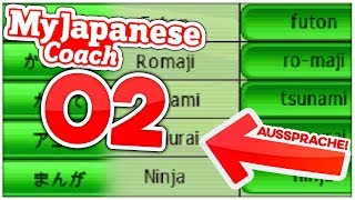 Die AUSSPRACHE im Japanischen lernen  JAPANISCH COACH Part 2 [upl. by Ranique]