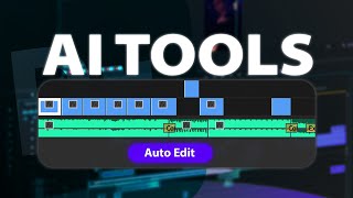 INTELLIGENZA ARTIFICIALE SU PREMIERE PRO I tools che DEVI PROVARE ASSOLUTAMENTE [upl. by Rolyat683]