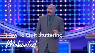 How I Got Over My Severe Stuttering Problem  Motivated Talks With Steve Harvey [upl. by Moore]